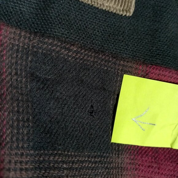 Concealed Carry Flannel Lined Canvas Shirt Jacket - Black | Large - Picture 6 of 7